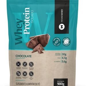 Housewhey Whey Protein Isolado, Sabor Chocolate, 900g