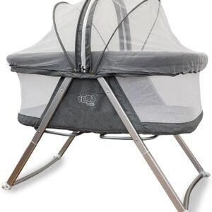 Berço Moisés Portátil Com Balanço Comfy 9kgs Cinza – MaxiBaby Berço Moisés Portátil Com Balanço Comfy 9kgs Cinza – MaxiBaby