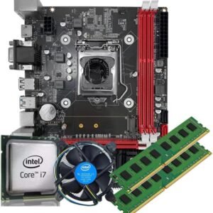 KIT UPGRADE INTEL I7 4790+H81M+MEMORIA RAM-MONTADO E TESTADO (2X 8GB DDR3 1600)