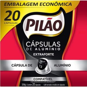 Café Pilão Cápsula Extraforte – 20 unidades – 104 gramas
