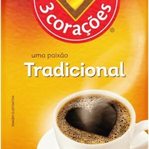 3 Corações Café Torrado E Moído Tradicional À Vácuo 250G