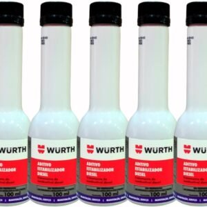 Kit 5 Aditivo Estabilizador de Diesel OWD Power 100ml – Wurth