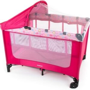 Cosco Kids, Berço Portátil Happy, 0 a 15kg , Rosa