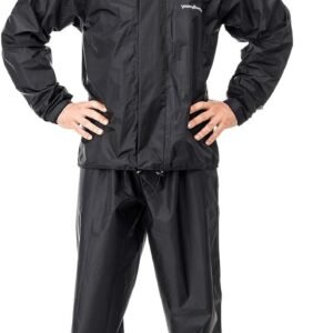 Conjunto Impermeavel Nylon Gola Ref.1000 Tamanho GG, Preto