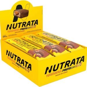 Nutrata Proto Bar Havanna 70g display com 9 barras – Dulce de Leche