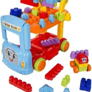 Maral Caminhão Bricks Truck Com Blocos Multicor