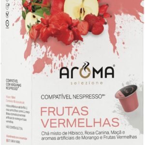 Aroma Selezione Cápsulas De Chá Frutas Vermelhas Compatível Com Nespresso Contém 10 Cápsulas