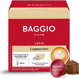 Baggio Cápsulas De Cappuccino Compatível Com Dolce Gusto Contém 8 Cápsulas