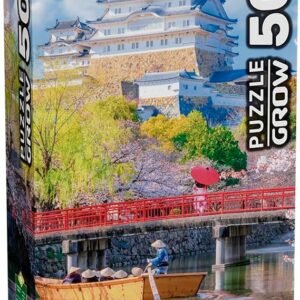 GROW Quebra-Cabeça Osaka 500 Peças, Multicor, 50 x 36.5 cm, 17117