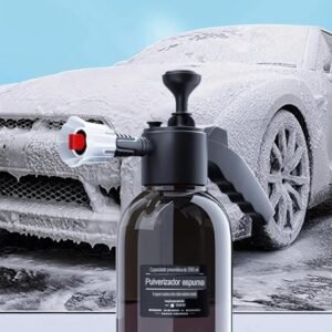 Borrifador Spray Pulverizador Manual Espuma 2 em 1 Lavadora Pneumática Alta Pressão Para Lavar Carro ou Utilidade Domestica 2Litros Com válvula de segurança shampoozeira