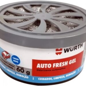 Odorizador Automotivo Wurth Auto Fresh Gel Carro Novo 60g Odorizador Automotivo Wurth Auto Fresh Gel Carro Novo 60g