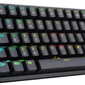 Teclado Mecanico Gamer Redragon Fizz Pro, RGB, Wireless, Switch Azul – K616-RGB-B (PT-BLUE) – Preto Teclado Mecanico Gamer Redragon Fizz Pro, RGB, Wireless, Switch Azul – K616-RGB-B (PT-BLUE) – Preto