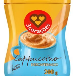 3 Corações Cappuccino Descafeinado, 200g