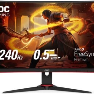 Monitor Gamer AOC LEGEND 27 240Hz 0,5ms, Preta/Vermelho, MEDIO, C27G2ZE