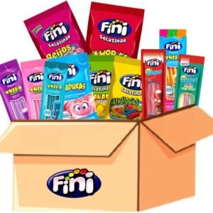 Kit Fini C/60 pacotes Bala tubes gelatina Sortidas 15g
