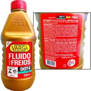 VARGA FLUIDO FREIO DOT4 -> Emabalagem-0,5ML VARGA Pequeno