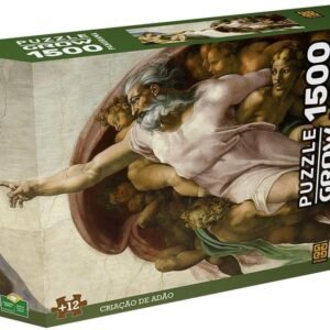Quebra-cabeça 1500 peças Panorama Criação de Adão