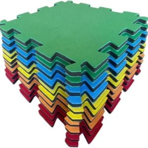 Kit 10 Tatames 50×50 20mm Econômico (Colorido)