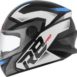CAPACETE FECHADO PRO TORK R8 PRO BRILHANTE PRETO – AZUL TAM. 58