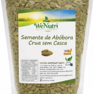 Semente de Abóbora Crua sem Casca sem Sal Wenutri