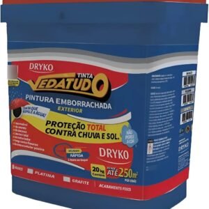 Tinta emborrachada vedatudo Branco 4kg