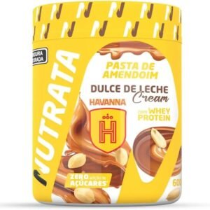 Nutrata Pasta de Amendoim Sabor Dulce de Leche Havanna CREAM 600g