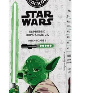 3 Corações Cápsula Café Espresso Star Wars Mestre Yoda TRES – 10 unid 3 Corações Cápsula Café Espresso Star Wars Mestre Yoda TRES – 10 unid