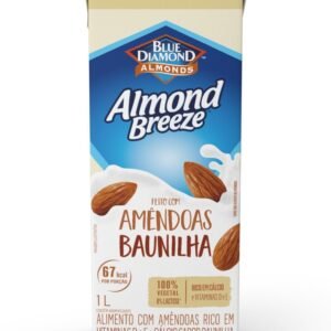 Piracanjuba Almond Breeze Alimento Com Amêndoas Rico Em Vitamina E E D E Cálcio Sabor Baunilha – 1L