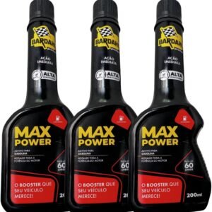 BARDAHL 3 Aditivos Combustível Gasolina Bardahl Max Power 200ml
