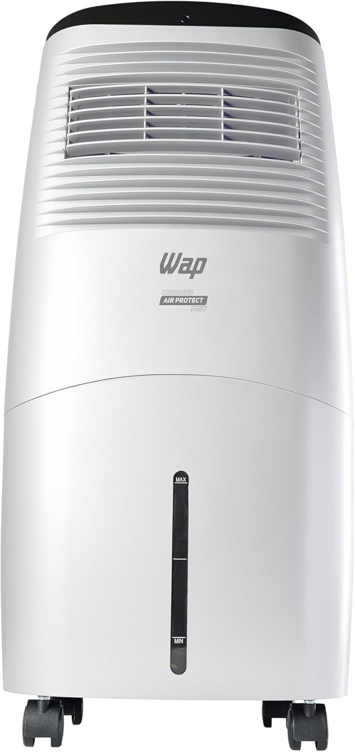 WAP Climatizador de Ar Frio AIR PROTECT, 20 Litros com Painel Touch em Led e 6 Funções, Baixo Ruído 135W (110, Volts)