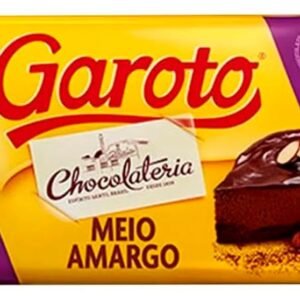 Chocolate para Cobertura GAROTO Meio Amargo 1kg
