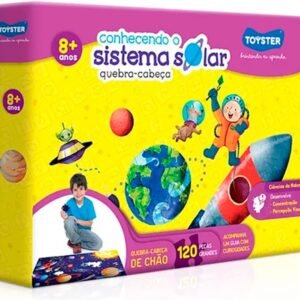 Toyster – Quebra-cabeça: Conhecendo o Sistema Solar- 120 peças Grandão