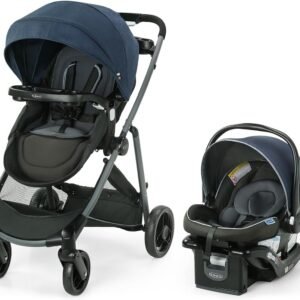 Carrinho Passeio c/Bebê Conforto TS ModesElement Azul Graco