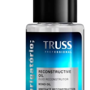 Truss Óleo Reconstrutor Uso Obrigatório | Tratamento Capilar para Brilho, Reconstrução e Proteção | 30ml