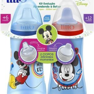 Pack 2 Copos Colors Disney – Lillo, Azul