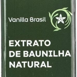 Vanilla Brasil, Extrato De Baunilha Natural Vanilla Brasil 60 Ml Zero Açúcar