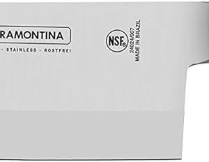 Faca Para Fatiar E Picar Tramontina Century Com Lâmina Em Aço Inox E Cabo Em Policarbonato E Fibra De Vidro 7″