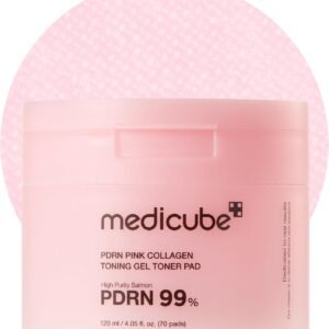 PDRN PINK COLLAGEN TONING GEL TONER PAD PDRN PINK COLLAGEN TONING GEL TONER PAD