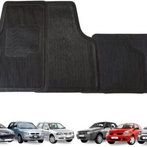 Jogo Tapete Carro Todos Borracha Pvc Universal – 4 peças