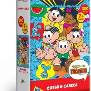 Toyster – Quebra-cabeça: Turma da Mônica – 200 peças – JAK Toyster – Quebra-cabeça: Turma da Mônica – 200 peças – JAK