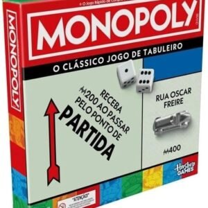 Monopoly Jogo de tabuleiro para a família, jogos de estratégia, 2 a 6 jogadores, jogos para crianças