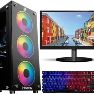PC GAMER AMD RYZEN 5 5600GT – 16GB DDR4 – SSD 240GB – RADEON VEGA 7 – MONITOR 19” – KIT GAMER RGB