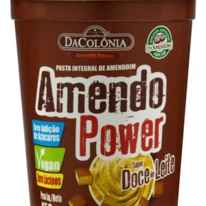 Da Colonia AMENDOPOWER SABOR DOCE DE LEITE 450GR,No.itens: 6