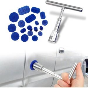 Kit Extrator de Amassados para Carros | Ferramenta de Sucção para Desamassar Lataria sem Danificar a Pintura | Substitui Martelinho