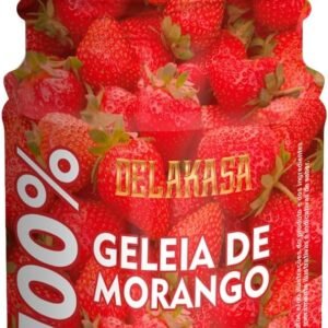 Geleia 100% Morango Delakasa 180G