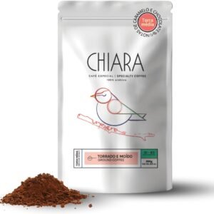Chiara Café Tangará – Cafe Especial Arábica 83 Pontos SCA, Café Moído 250g, Torra Média, Notas de Caramelo e Chocolate, Terroir Montanhas Capixabas, Aroma Marcante, Corpo Presente
