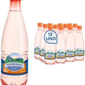 Água Mineral Naturagua 500ml com Gás (pacote com 12 unids)