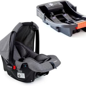 Bebê Conforto Cosco Kids, Wizz, com base, Cinza Mescla