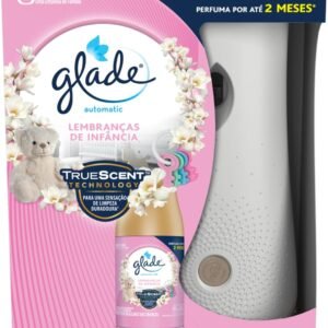 Glade Aromatizador de Ambiente Automático, Lembranças de Infância, Kit Aparelho e Refil 260ml