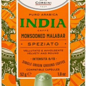 Café em Cápsula Torrado e Moído Índia Compagnia Dell’Arabica Caixa 52g 10 Unidades